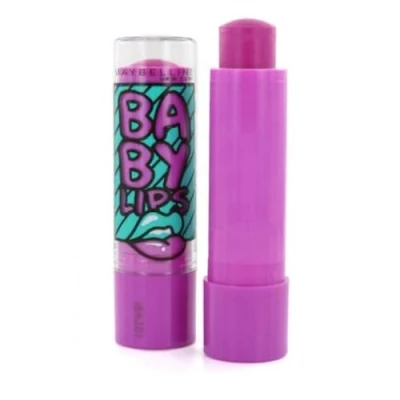 Afbeelding van Maybelline BabyLips Pop Art 18 Blueberry Boom lipbalsem Violet Vrouwen