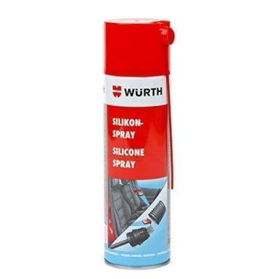 Afbeelding van Siliconenspray 500 ml beschermt, verzorgt en isoleert duurzaam met goede glijwerking, kunststof , rubber metalen onderdelen voor binnen buiten