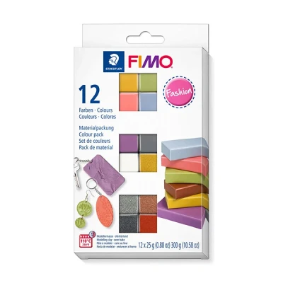 Image de Staedtler Fimo soft fashion pâte à modeler 25g (12 pièces)