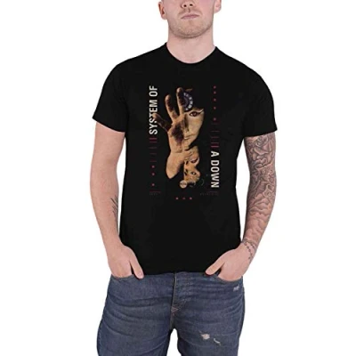 Afbeelding van System Of A Down Pharoah Heren T shirt S Zwart