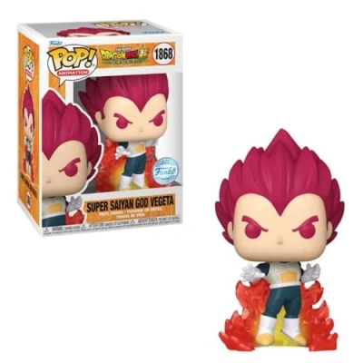 Afbeelding van Funko Pop Dragon Ball Super: Broly Super Saiyan God Vegeta #1868 Vinyl Figure