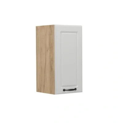 Afbeelding van Vicco Hangkast R Line, Wit Landhuis/Krachtige eik goud, 30 cm