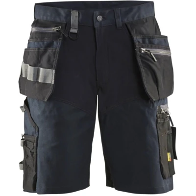 Afbeelding van Blåkläder Short Stretch Met Spijkerzakken 15981343 Donker Marineblauw/Zwart Maat 52