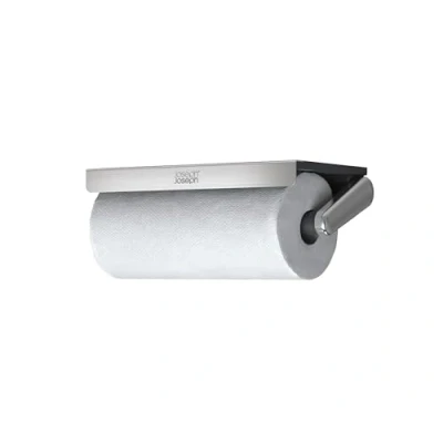 Afbeelding van Joseph RollGrip Rolhouder voor onderkast, alles vegen, ruimtebesparend, spanarm, gemakkelijk met één hand te scheuren, geschikt rollen van 140 mm