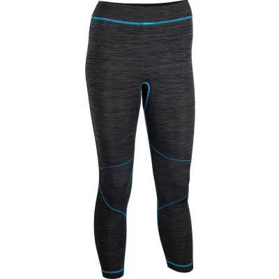 Afbeelding van Avento Thermobroek Superior Vrouwen Zwart/Aqua Maat 36