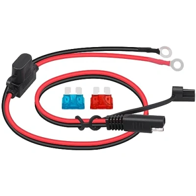Afbeelding van Dongge de SAE accuconnector snijdt stekker snel in 12 V ringzekering, die geschikt is voor het opladen van motorfietsen, tractoren, auto&#039;s enz