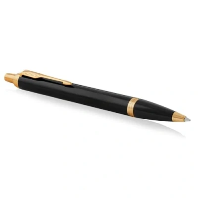 Image de PARKER IM Stylo bille, Noir, recharge bleue pointe moyenne, Coffret cadeau