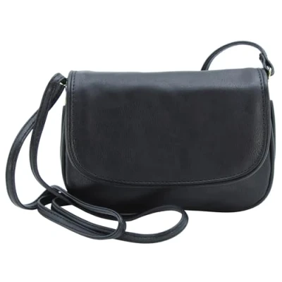Afbeelding van JENNIFER JONES Kleine schoudertas voor dames, bruidstas, avondtas, schoudertas, zwart.