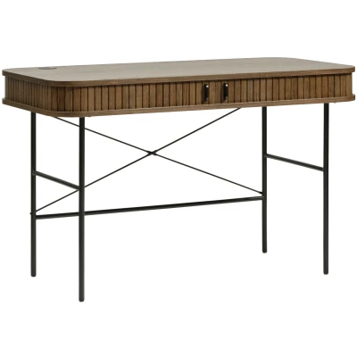 Afbeelding van Hygge Interiors Nola Bureautafel Gerookt Eiken