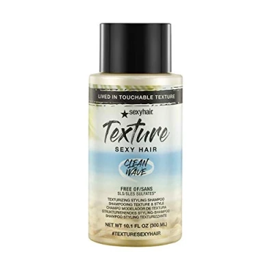 Afbeelding van Sexyhair Texture Clean Wave 2in1 Shampoo 300ml Haibu by Kapperskorting.com