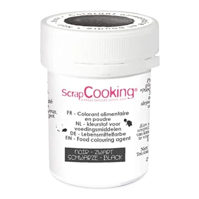 Afbeelding van ScrapCooking Kleurstofpoeder Zwart 5g