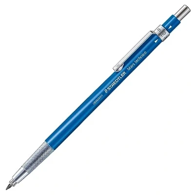 Afbeelding van Staedtler Vulpotlood Mars Technico, Blauwe Houder