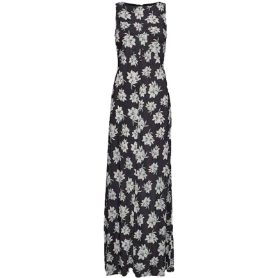 Afbeelding van By Malene Birger zwarte maxi jurk Dre 34