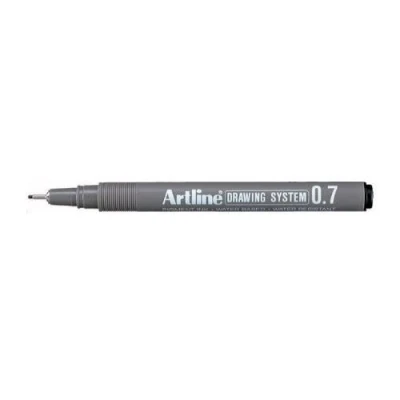Afbeelding van Fineliner Artline technisch 0.7mm zwart