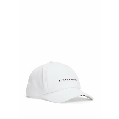 Afbeelding van Tommy Hilfiger Foundation SOFT 6 Panel Pet, Maat: One Size, Th optic white