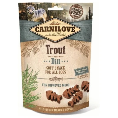 Afbeelding van Carnilove Soft Snack Forel / Dille 200 GR