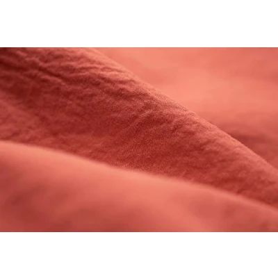 Afbeelding van L1NK STUDIO Bedlaken voor tweepersoonsbed 135 cm/150 cm of 134,6 cm/149,9 (240 x 280 cm), 100% katoen (perkal 200 draden), effen ESCARLATA
