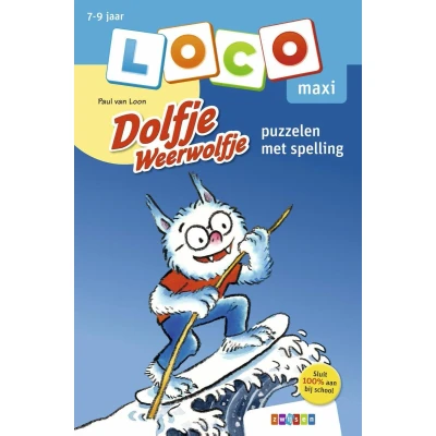 Afbeelding van Loco maxi Dolfje Weerwolfje puzzelen met spelling