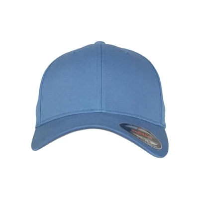 Image de Flexfit Wooly Combed Casquette de baseball unisexe pour homme et femme, disponible en plus 20 couleurs, tailles XS/S XXL, Bleu ardoise, taille unique