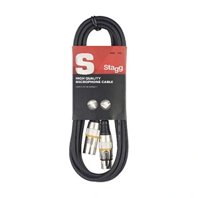 Image de Stagg SMC6 YW Câble microphone XLR vers Jaune 6 m