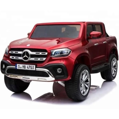 Afbeelding van Mercedes X KLASSE 12V Kinderauto Metallic Rood