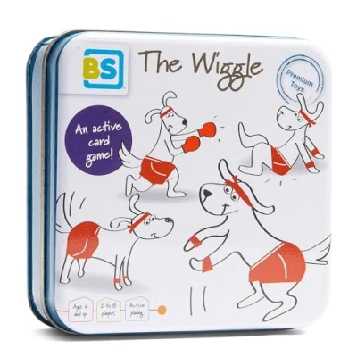 Afbeelding van BS Toys The Wiggle Kaartspel Actiespel 2 tot 8 spelers Vanaf 6 jaar