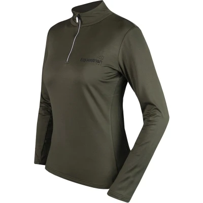 Afbeelding van Horka Shirt Grace Donker Olijf XS