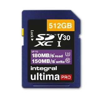 Afbeelding van Geheugenkaart Integral SDXC 512GB