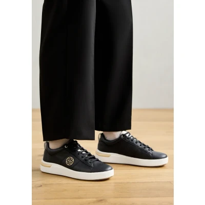 Afbeelding van Geox Dalyla Sneakers laag, Dames, Maat: 38, Black Leer