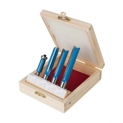 Afbeelding van Silverline 4 delige keuken frees set 1/2&quot; / 1/4&quot;