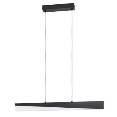 Afbeelding van EGLO Isidro Hanglamp LED 79,5 cm Zwart Dimbaar