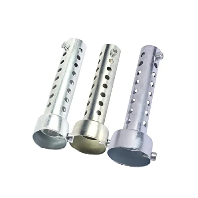 Afbeelding van universele motordeflector, motoruitlaat voor motorfiets, DB Killer geluiddemper, slangeninzetstuk, zilver (35 mm/42 mm/45 mm) (42