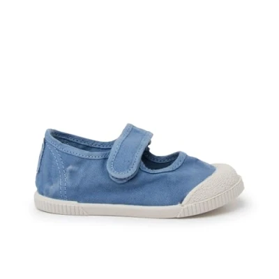 Afbeelding van Pisamonas Barefoot Lavada Babyschoenen voor kinderen, Maat: 25, Azul francia Katoen