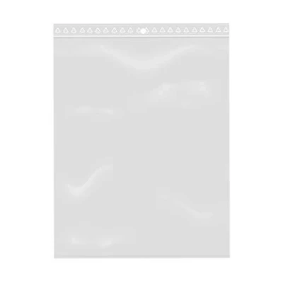 Afbeelding van Extiff 100 zakjes met ritssluiting, hersluitbaar, transparant, voor levensmiddelen, sieraden, accessoires, formaat 15 x 20 cm