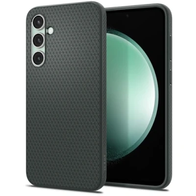 Afbeelding van Spigen Liquid Air Hoesje voor de Samsung Galaxy S23 FE Back Cover Flexibel TPU Groen