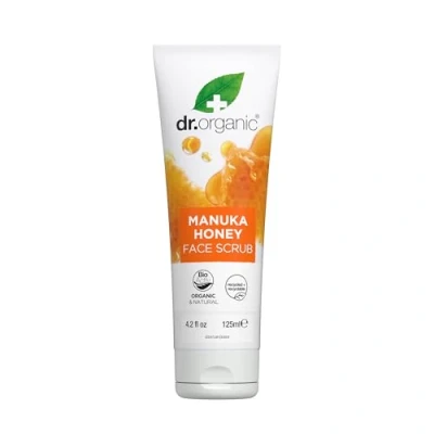Afbeelding van Dr. Organic Manuka Honing Gezichtsscrub 125ml