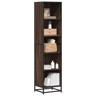 Afbeelding van vidaXL Boekenkast 40x35x170,5 cm bewerkt hout bruin eikenkleur