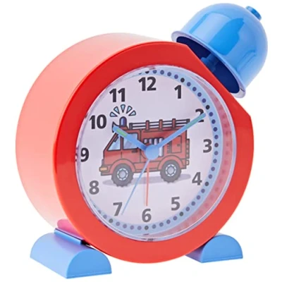 Afbeelding van TFA Dostmann Sonstiges Haushaltsgerät Kinderwekker Kwarts 133 mm x 52 Rood, Blauw