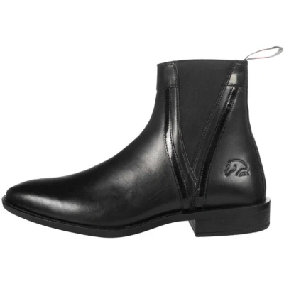 Afbeelding van HKM Bottines unisexes vernies Noir Pointure 38 EU, Noir, EU