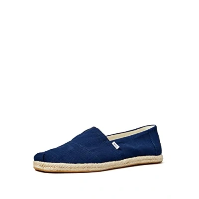 Afbeelding van TOMS dames espadrille, dames, Navy Blauw