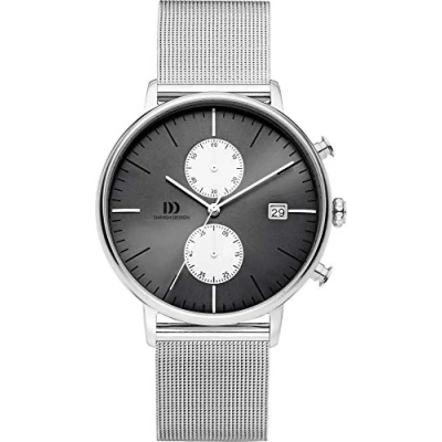 Afbeelding van Danish Design Steel horloge Zilverkleurig