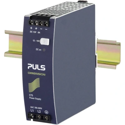 Afbeelding van PULS DIMENSION CT5.121 DIN rail netvoeding 12 V/DC 8 A 96 W Aantal uitgangen: 1 x Inhoud: stuk(s)