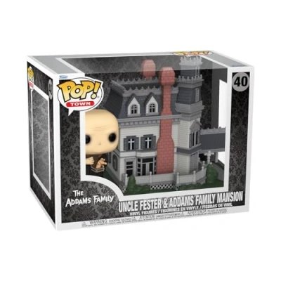 Afbeelding van Funko Pop! Town: Addams Family Classic Home with Uncle Fester
