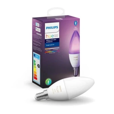 Afbeelding van Philips Hue Single Bulb E14 Richer Color Bluetooth