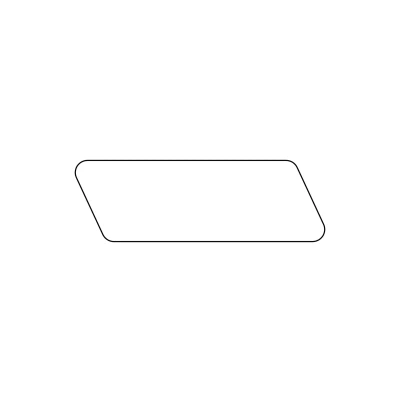 Afbeelding van Rhombus douglas zwart gespoten 2,0x6,7x360 cm Tuindeco