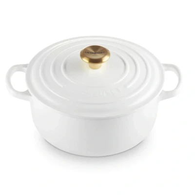 Afbeelding van Le Creuset Signature Braad /stoofpan Ø28 Cm Wit