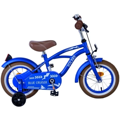 Afbeelding van Volare Blue Cruiser 12 Inch Jongens Kinderfiets Blauw + 10 Inruilkorting