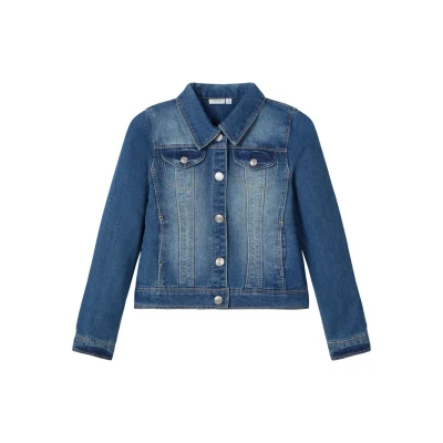Afbeelding van Name it Nitstar RIKA Spijkerjas voor kinderen, Maat: 92, Medium blue denim