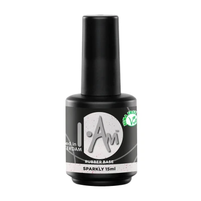 Afbeelding van I.Am Rubber Base Sparkly (15ml)
