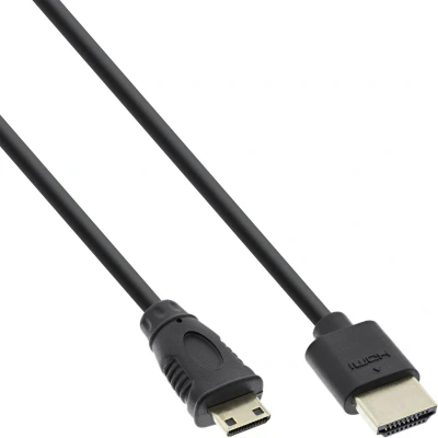 Afbeelding van InLine HDMI (type A) mini C) (1.50 m, HDMI), Videokabel